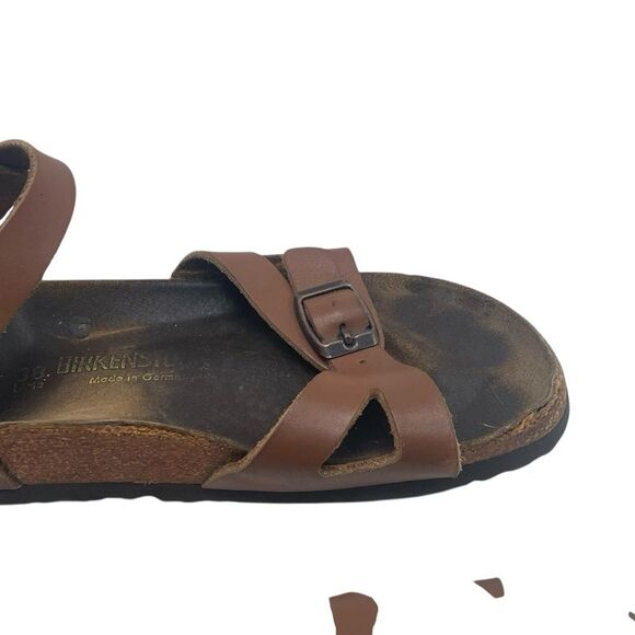 Birkenstock Rio Birko-Flor Brown Sandals Size 7.5 US / 38 - Picture 11 of 15